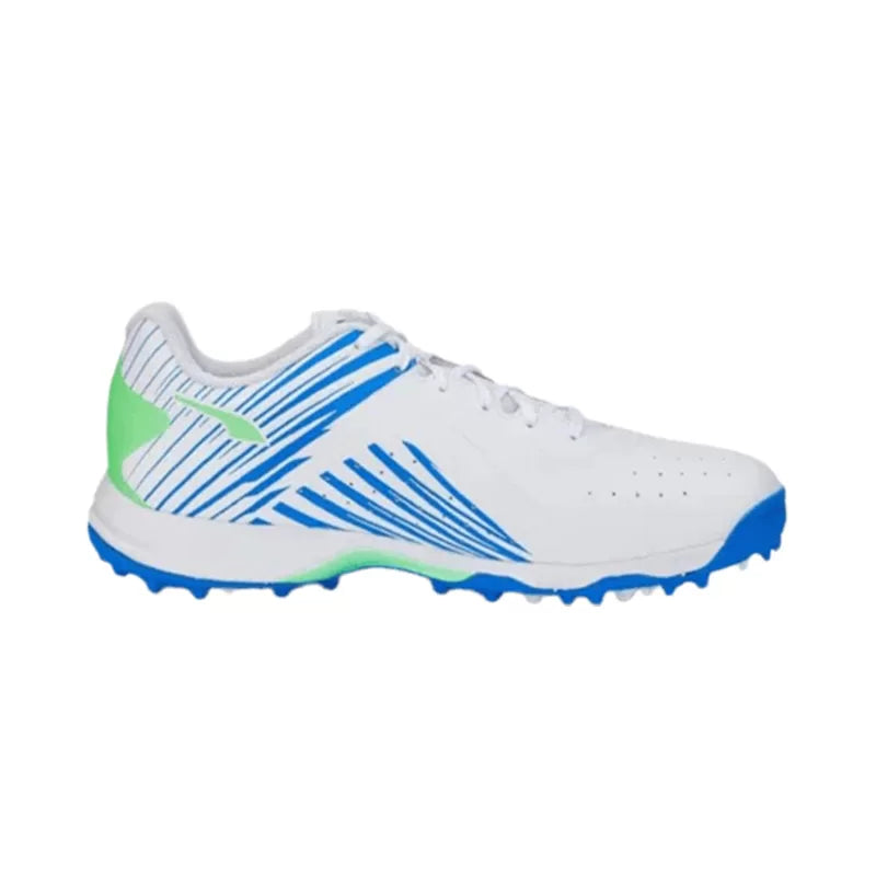 Puma 22 FH Rubber Cricket Shoes Puma White-Bluemazing