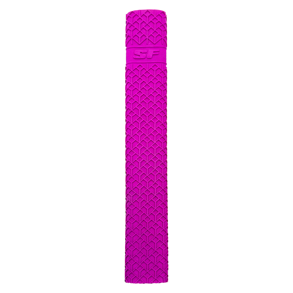 SF Panther cricket bat grip in vibrant pink color.