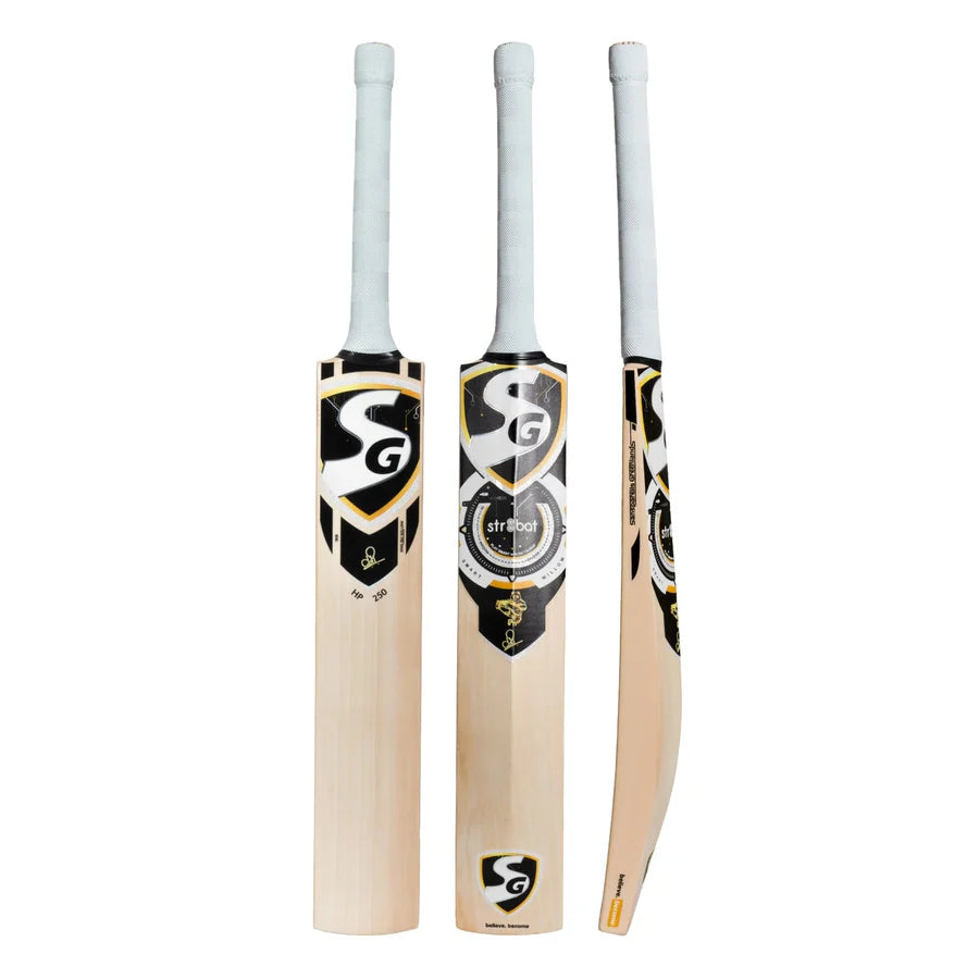 SG HP 250 English Willow Cricket Bat with built-in Str8bat sensor