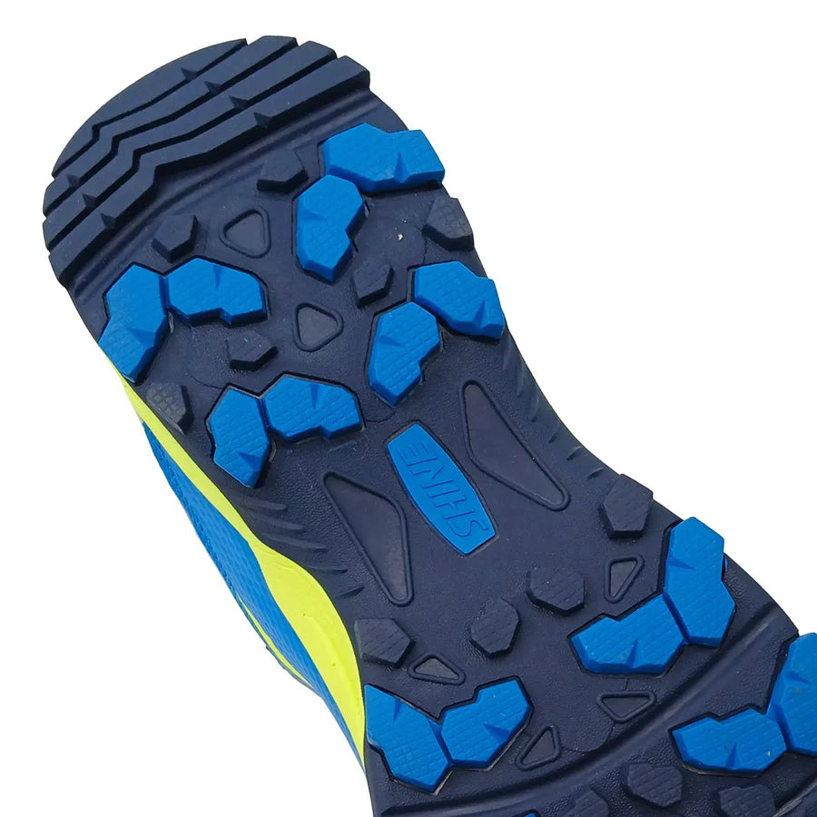 CHAUSSURES DE CRICKET SHINE NOUVELLE ÉDITION (BLEU ET MARINE)