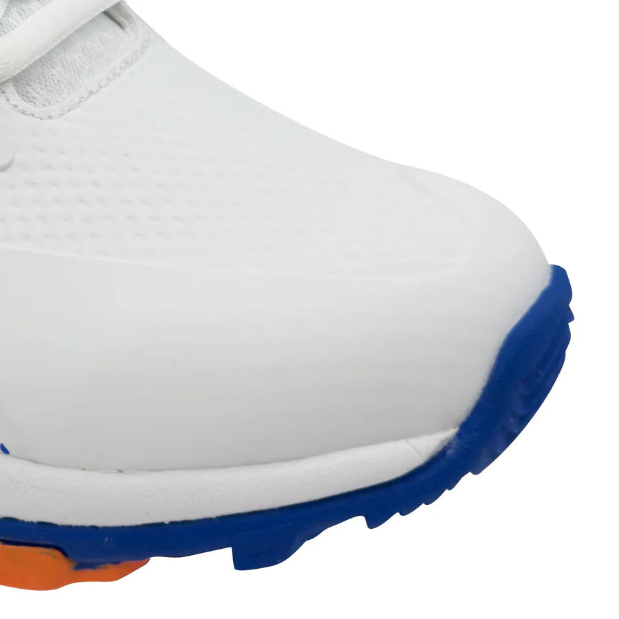Shine New Edition Cricket Shoes (Orange & Blue)