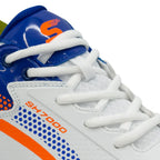 Shine New Edition Cricket Shoes (Orange & Blue)