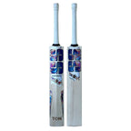 Front view of the SS Champion English Willow Cricket Bat by Cricketer Point showing the clean wide play area.
