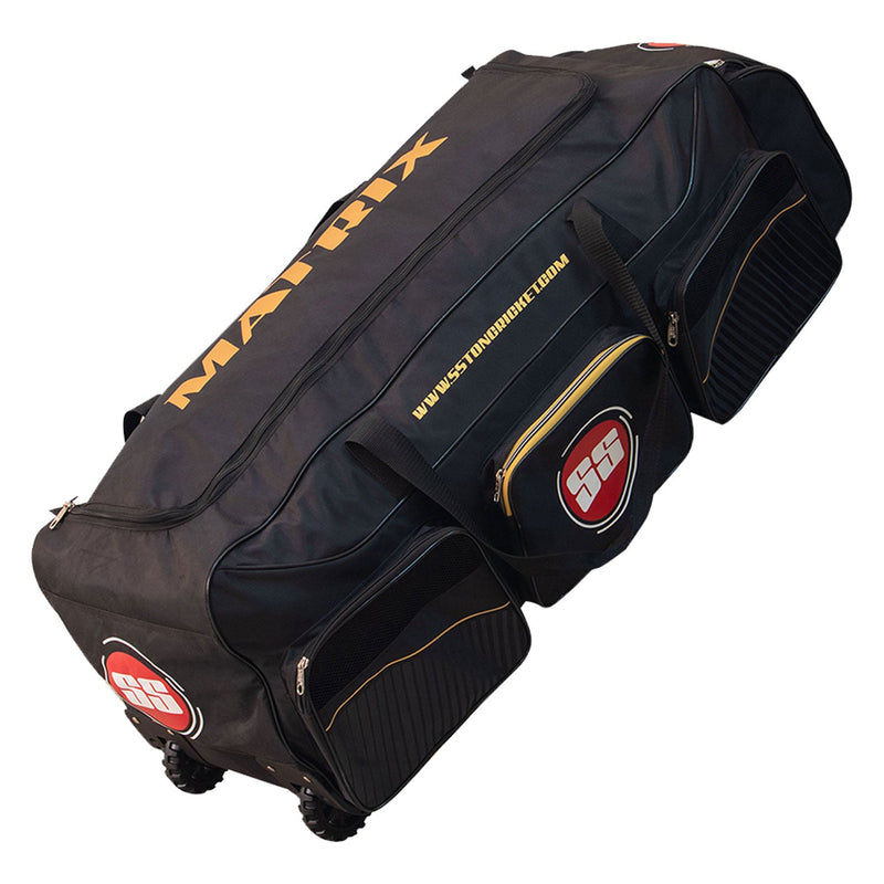 SS Matrix Cricket Wheelie Kit Bag