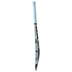 Detailed view of the official SS authenticity hologram sticker applied to the SS Tiger English Willow Cricket Bat.