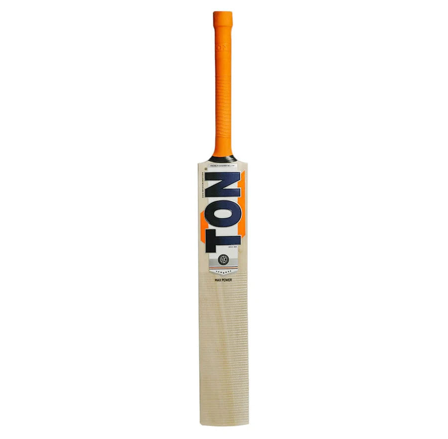 SS Ton Max Power bat with premium 3-tone grip and embossed sticker