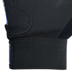 Top view of the right hand placement layout for the CD & FMC Pro Tape Ball Inner glove.