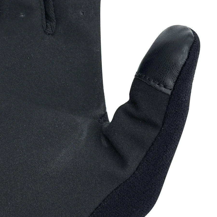 Angle shot showing the thin profile width of the CD & FMC Pro Tape Ball Inner under-glove lining.