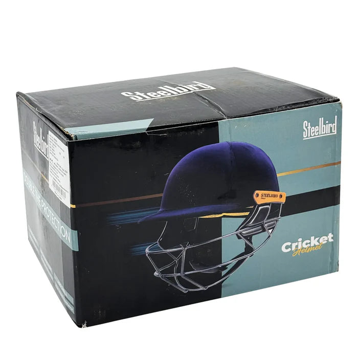 Steelbird Hitz Titanium Grill Premium Cricket Helmet