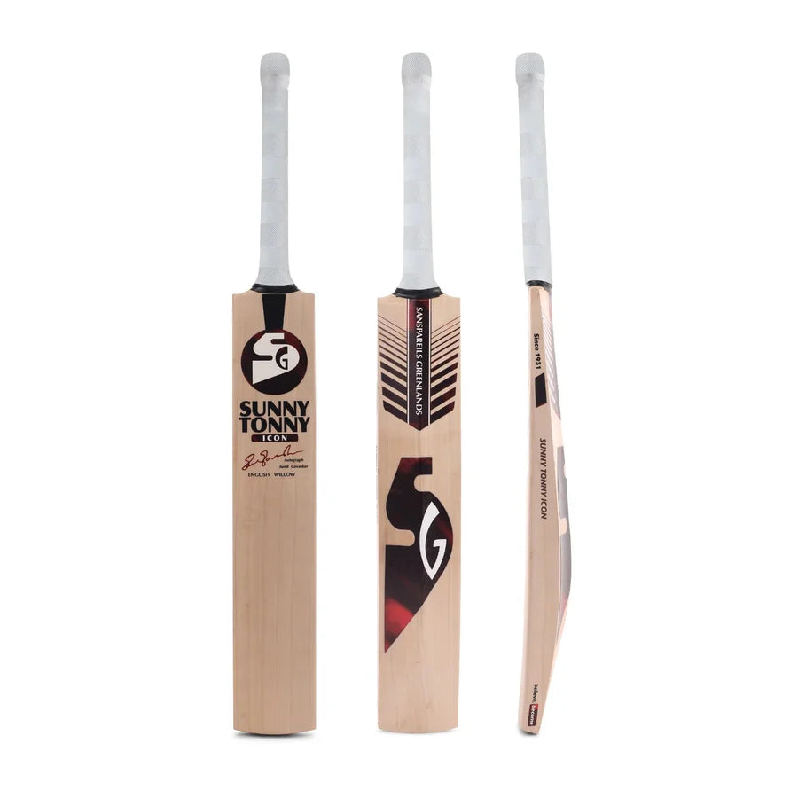 SG Sunny Tonny Icon Cricket-Schläger aus englischer Weide