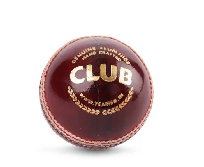 SG Club™ Cricket Leather Ball Red
