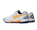 Overhead view of the Asics Gel-Lethal Field 2 cricket shoes showing the lacing system.