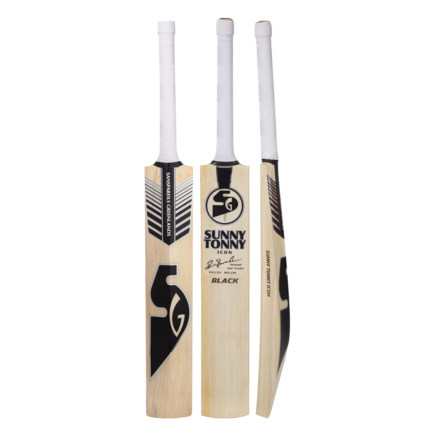 Sg Sunny Tonny Black Icon Cricket Bat