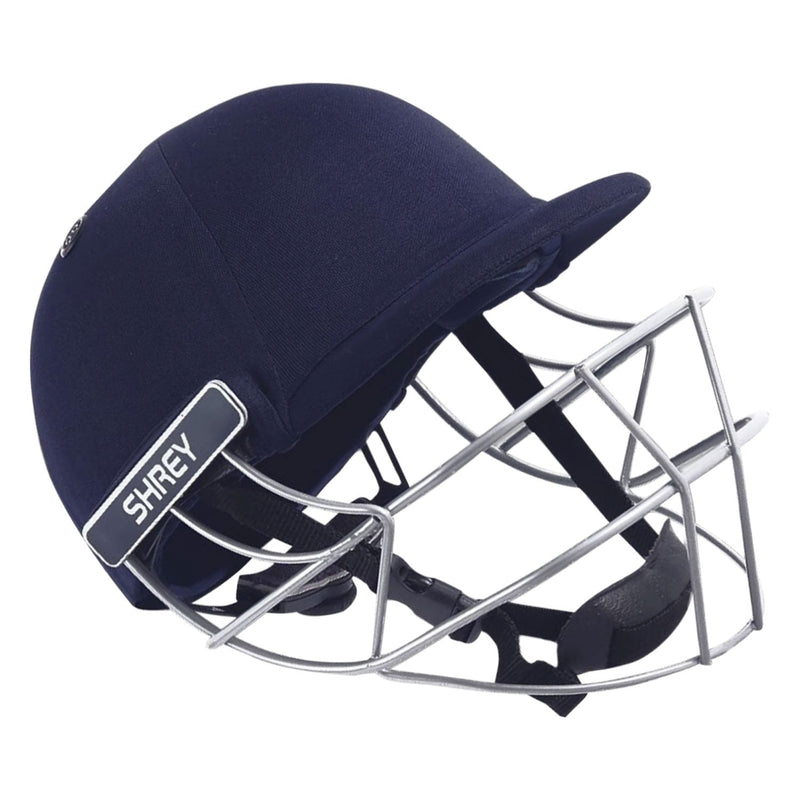 Shrey Classic Steel Cricket Helmet Navy