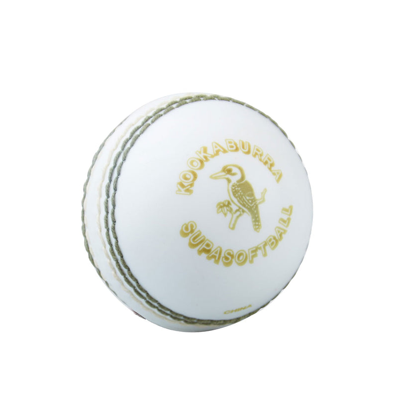 Kookaburra Super Coach Softball White Snr