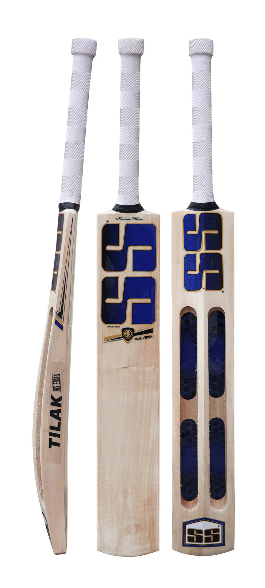 SS Tilak Verma Players Jumbo Kashmir Willow Cricket Scoop Bat