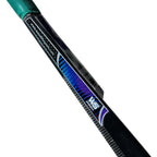 Close-up view of the spine and edge detailing on WS Woodlife Sports cricket bat