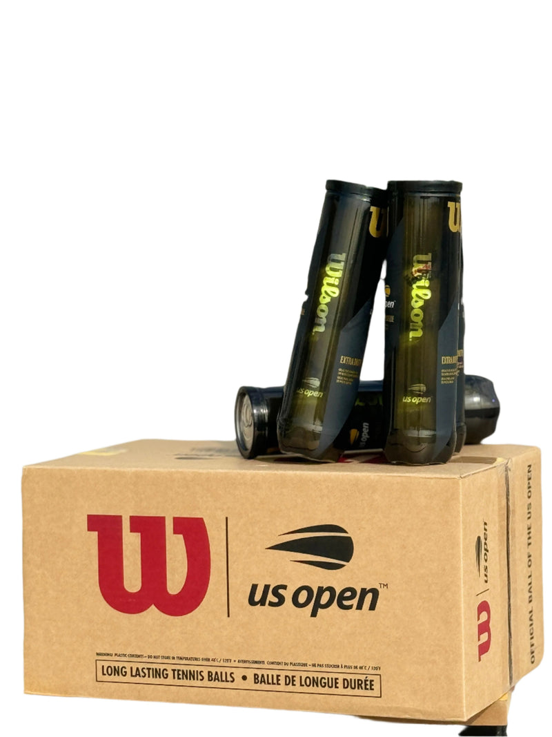 Wilson Tennis Us Open Ball (pack of 4 balls)( Tape ball)