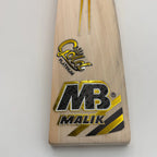 MB Malik Platinum Gold Edition Cricket Bat