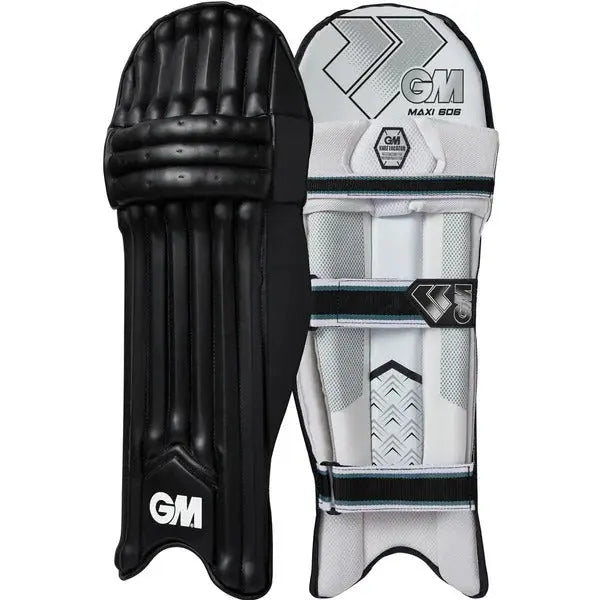 Gunn & Moore 606 keeping pads interior view with comfort lining and adjustable straps

