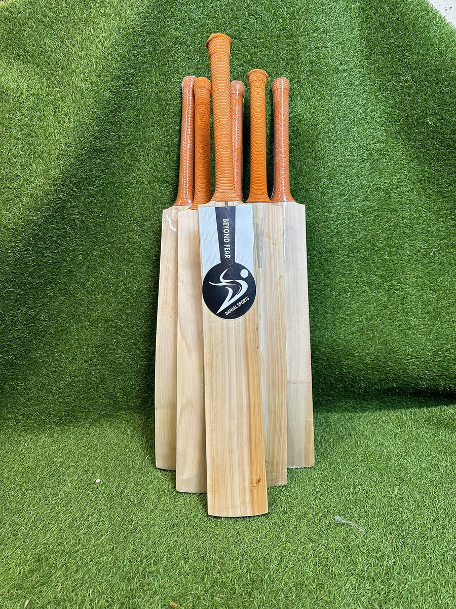 The DS 1.0 bat in a playing position, showing its lightweight pickup and control.

