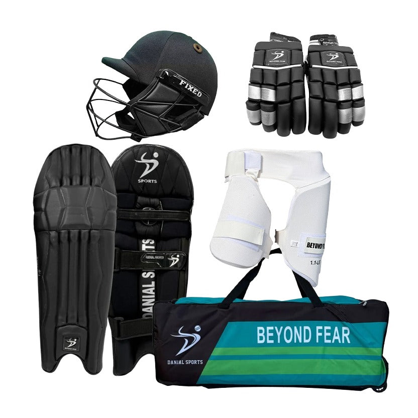 Ds T/20 Pro Cricket Set Without Bat Black