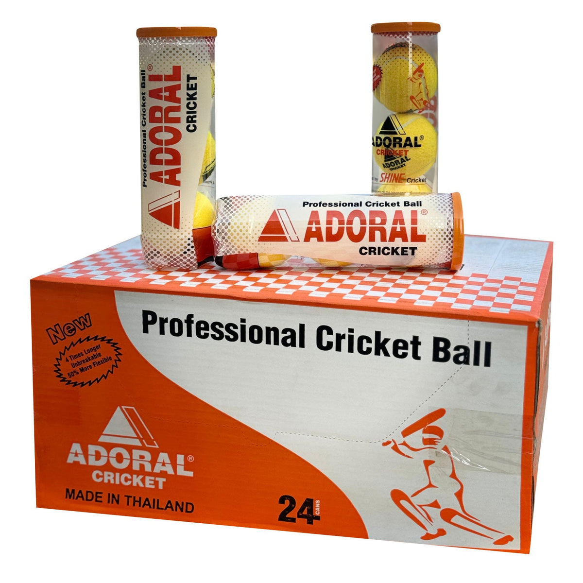 Adoral Shine Cricket Tape Ball (3 Pack Ball) – view 4