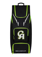 Front view of the Ca 18K Wheelie Duffle Bag by Cricketer Point showing the main zipper compartment and durable fabric.