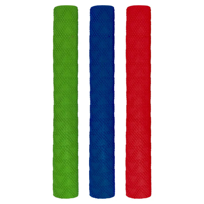 Packaged CA 3D Apex Grip from Cricketer Point highlighting the authentic brand branding and rubber material.