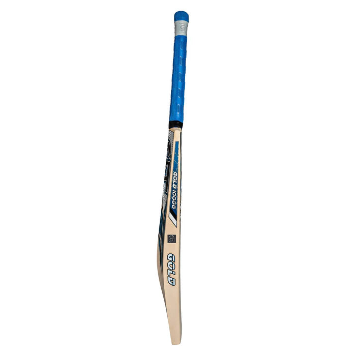 CA Gold 10000 English Willow Cricket Bat with a unique color palette and stylish design.
