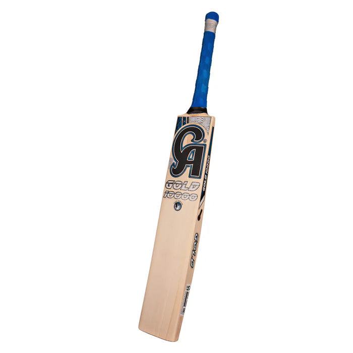 CA Gold 10000 English Willow Cricket Bat with Glass Protek Technology and fast EU shipping.
