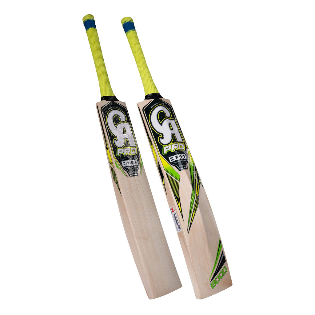 CA Pro 5000 English Willow Cricket Bat front view profile
