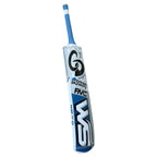 Close-up of the thick power edges on the CD & WS FMC Victory Tape Ball Bat face displaying clean finish.