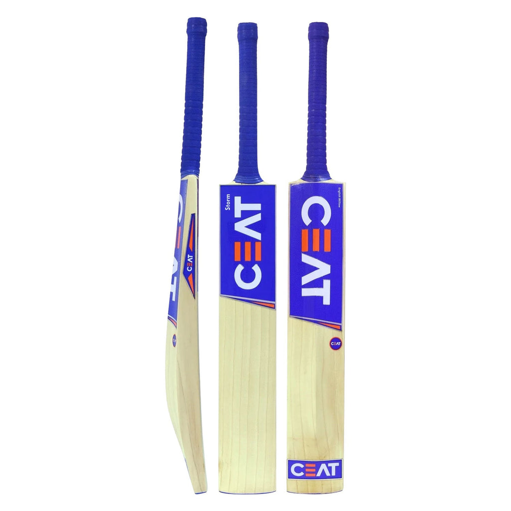 CEAT Strom English Willow Cricket Bat front face profile