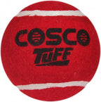 Cosco Tuff Cricket Heavy tennis Ball Red (6 Balls Pack) – view 3