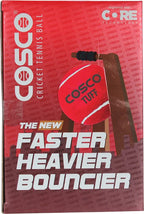 Cosco Tuff Cricket Heavy tennis Ball Red (6 Balls Pack) – view 2