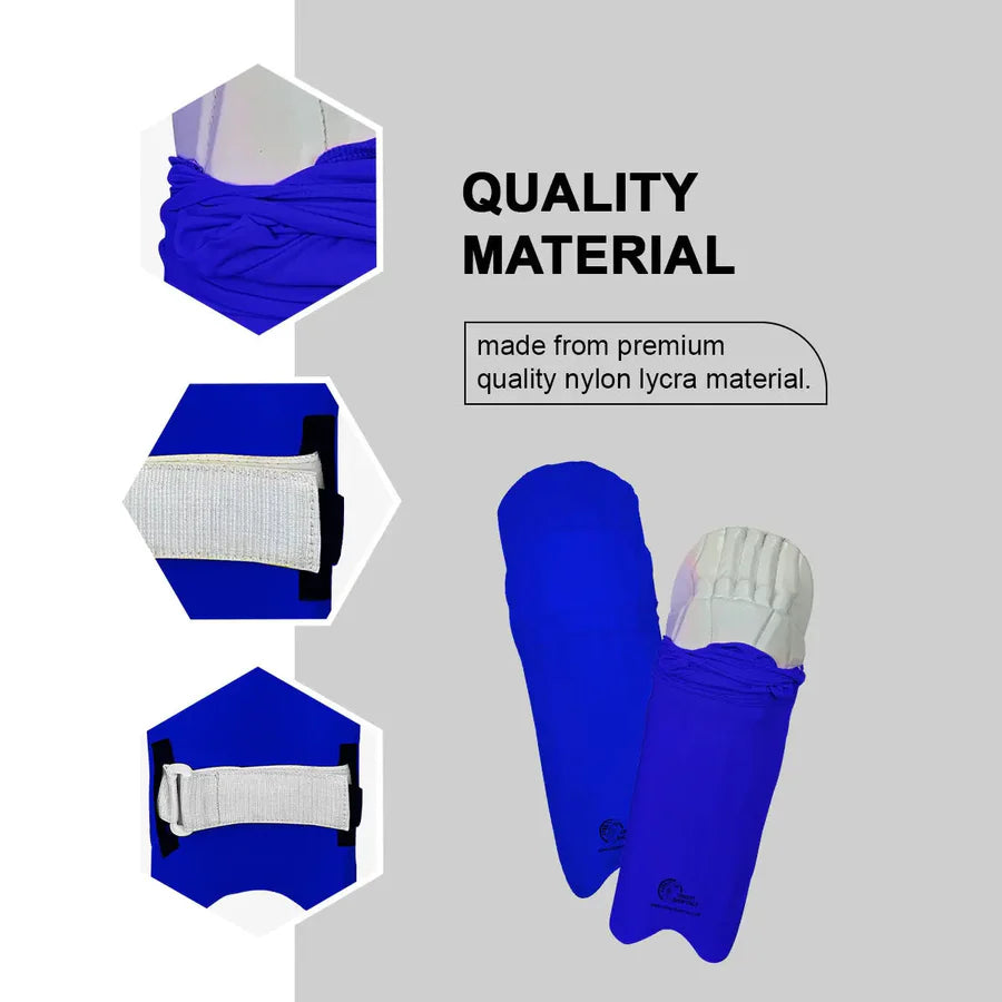 Cricketer Point – Germany #1 Cricket Store Batting Pad Cover /Clads – Blue