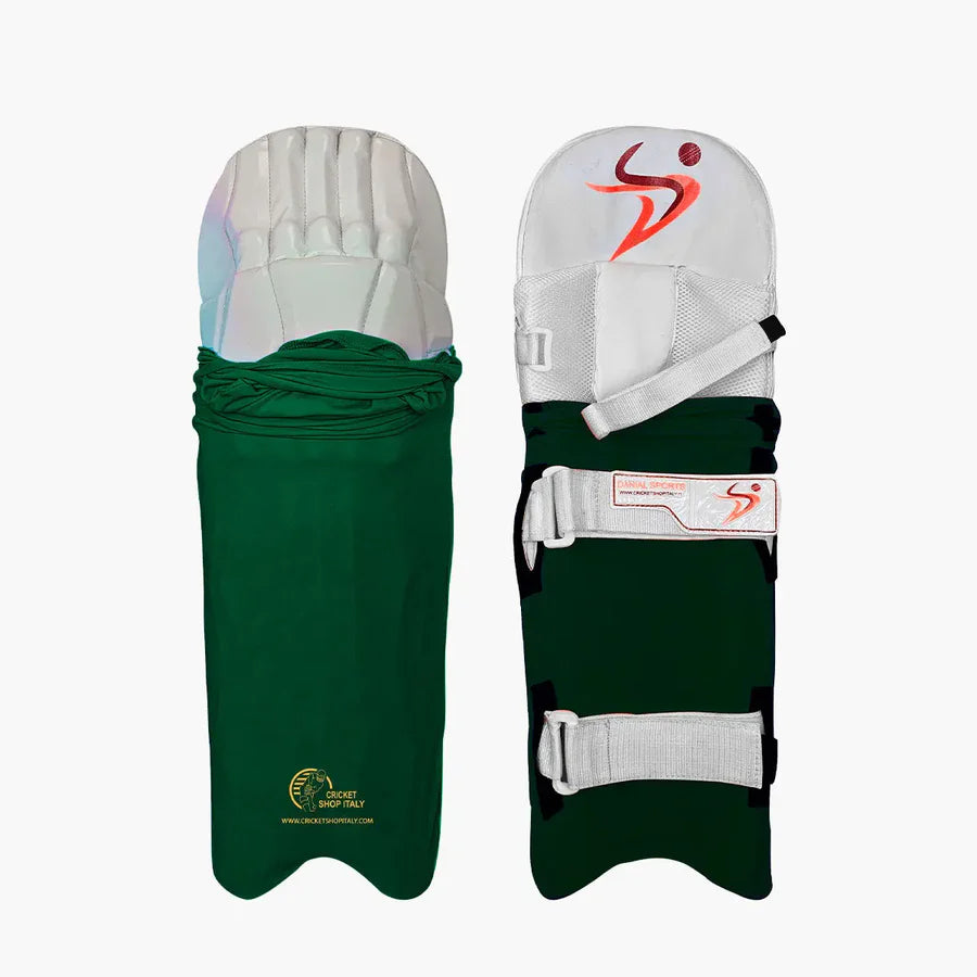 Cricketer Point – Germany #1 Cricket Store Batting Pad Cover /Clads – Green