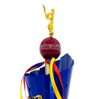 Crown's Blue And Gold Butterfly Streak Cricket Trophy – view 6