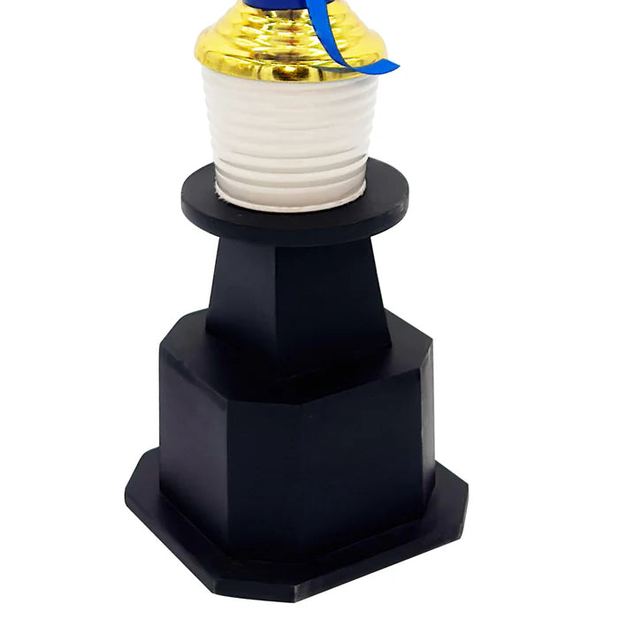 Crown's Blue And Gold Butterfly Streak Cricket Trophy – view 8