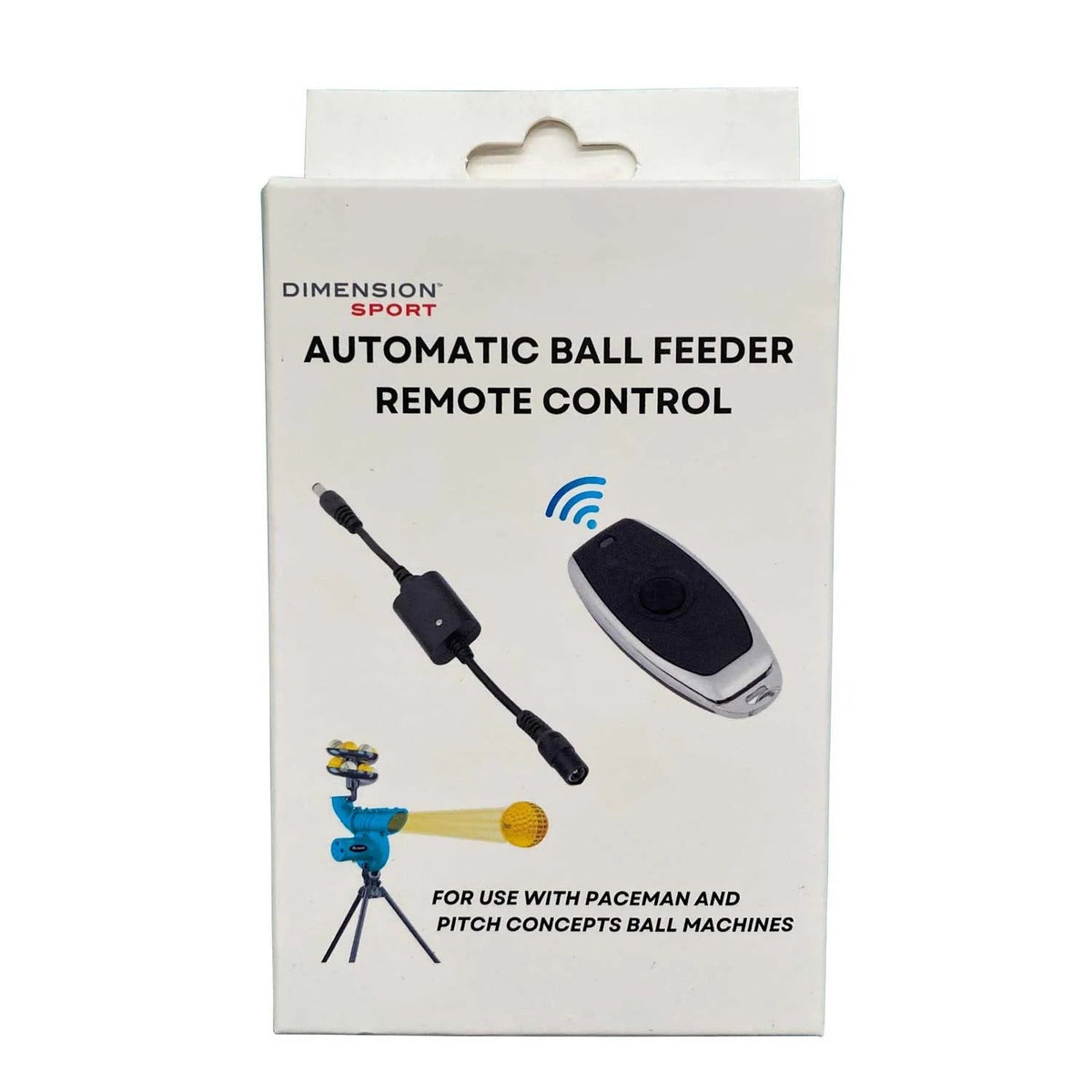 Dimension Sports Paceman Automatic Remote Control Feeder Cricket Training Equipment