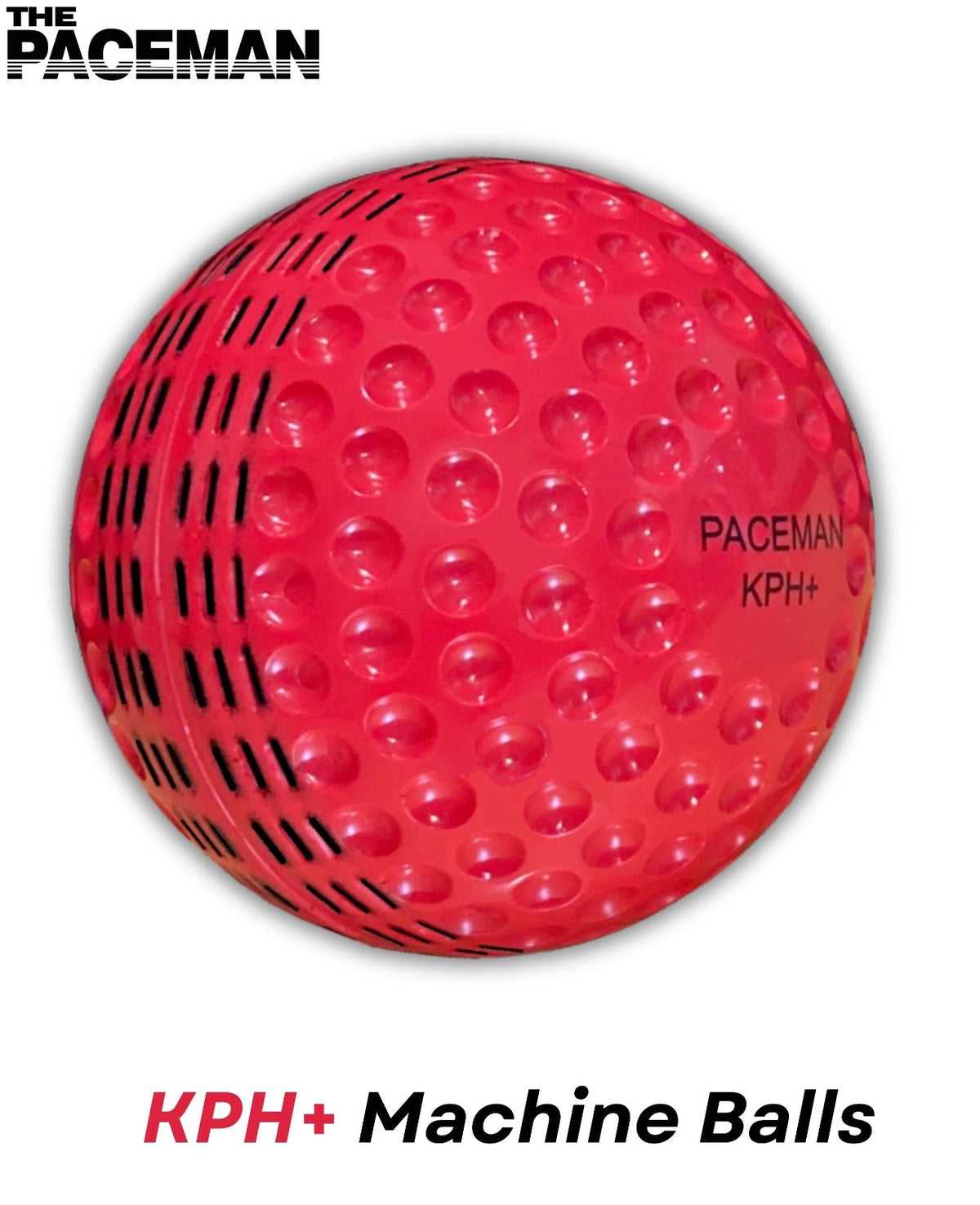 Dimension Sports Paceman KPH + Machine Hard Cricket Ball