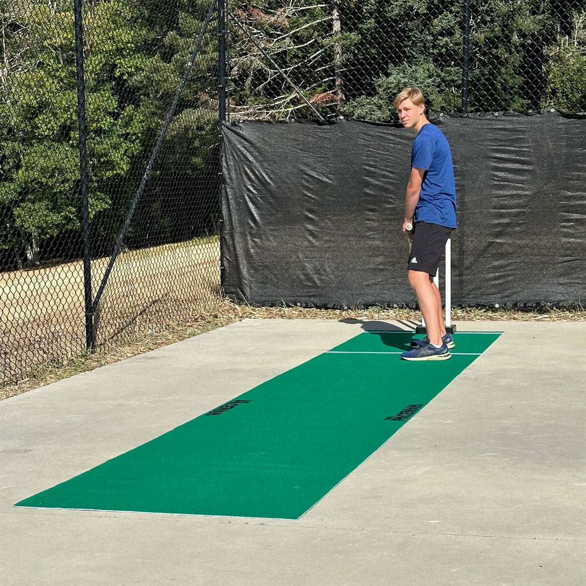 Dimension Sports THE Paceman Hard Surface Pitch Cricket Ground Equipment
