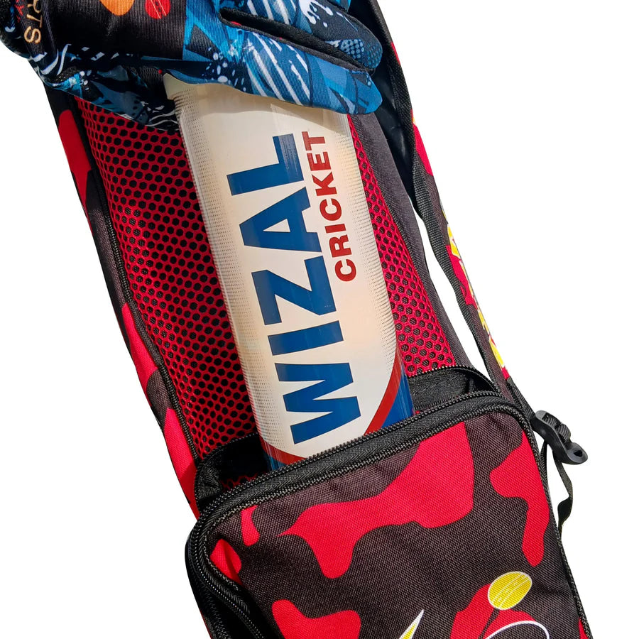 DS 1.0 Cricket Bat Cover designed to fit standard size 2 to 3 cricket bats.
