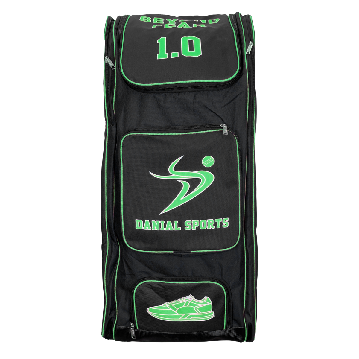 DS 1.0 Duffle Cricket Bag Black/Green
