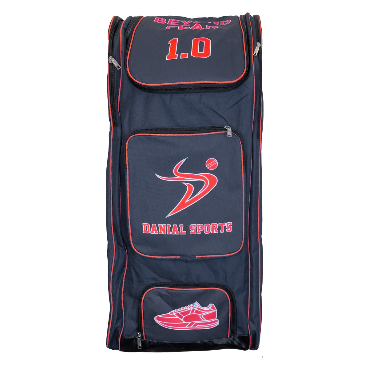DS 1.0 Duffle Cricket Bag Black/Red