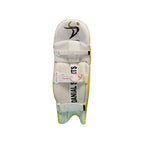 DS 1.0 Yellow Batting Pads Adult Ambi Cricket Batting Equipment – view 2