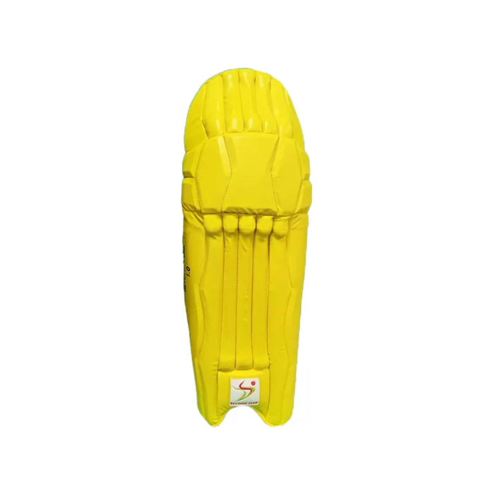 DS 1.0 Yellow Batting Pads Adult Ambi Cricket Batting Equipment – view 3