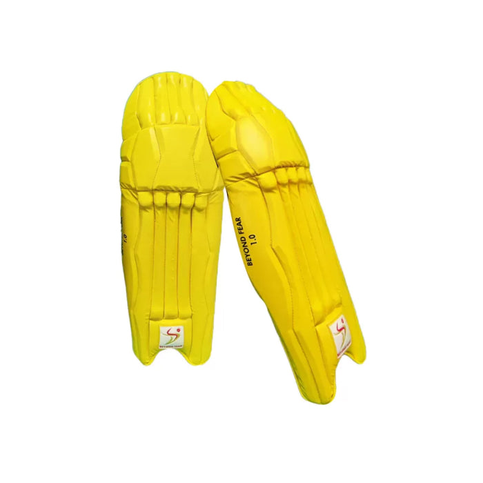 DS 1.0 Yellow Batting Pads Youth Ambi Cricket Batting Equipment – view 3