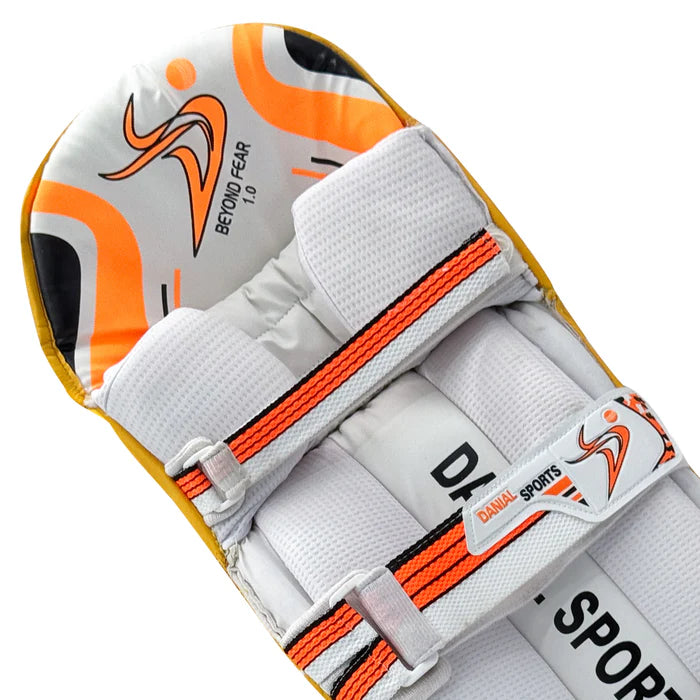 DS 1.0 Yellow Cricket Batting Pads Adult – view 9